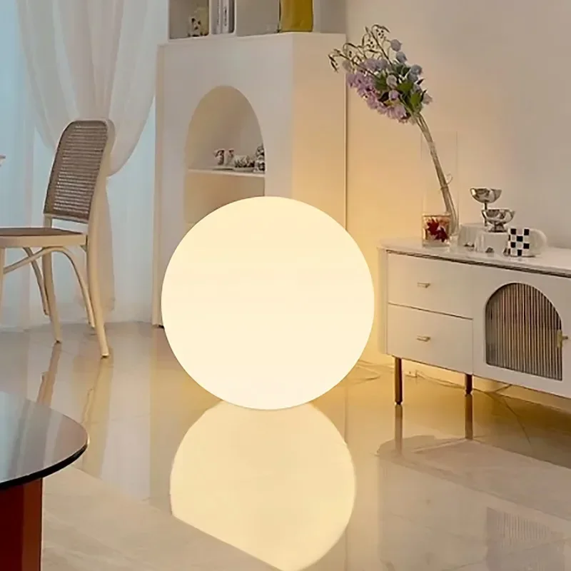 Decorative Ball Table Lamp Bedroom Bedside Warm Atmosphere Night Light Romantic Children's Room Desk Living Room Floor Lighting