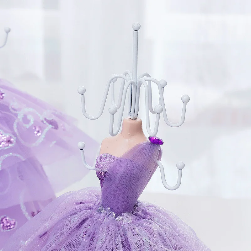 rack shelf creative home furnishing articles web celebrity, displays the princess Nordic multi-purpose purple heart