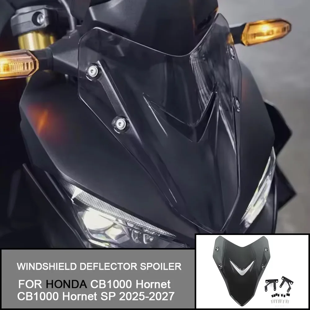 Für Honda CB1000 Hornet CB1000 Hornet SP 2025-2027 Motorradzubehör Sport Aerodynamischer Windschutzscheiben-Deflektor Verkleidungsspoiler