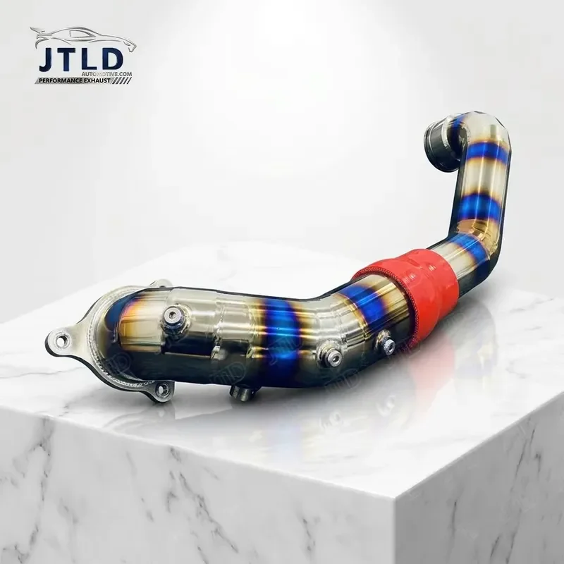 High Performance GR2 Titanium Turbo Charge Pipe Upgrade Kit Fit for BMW G20 G30 F30 B48 2.0T Engine Tuning Parts