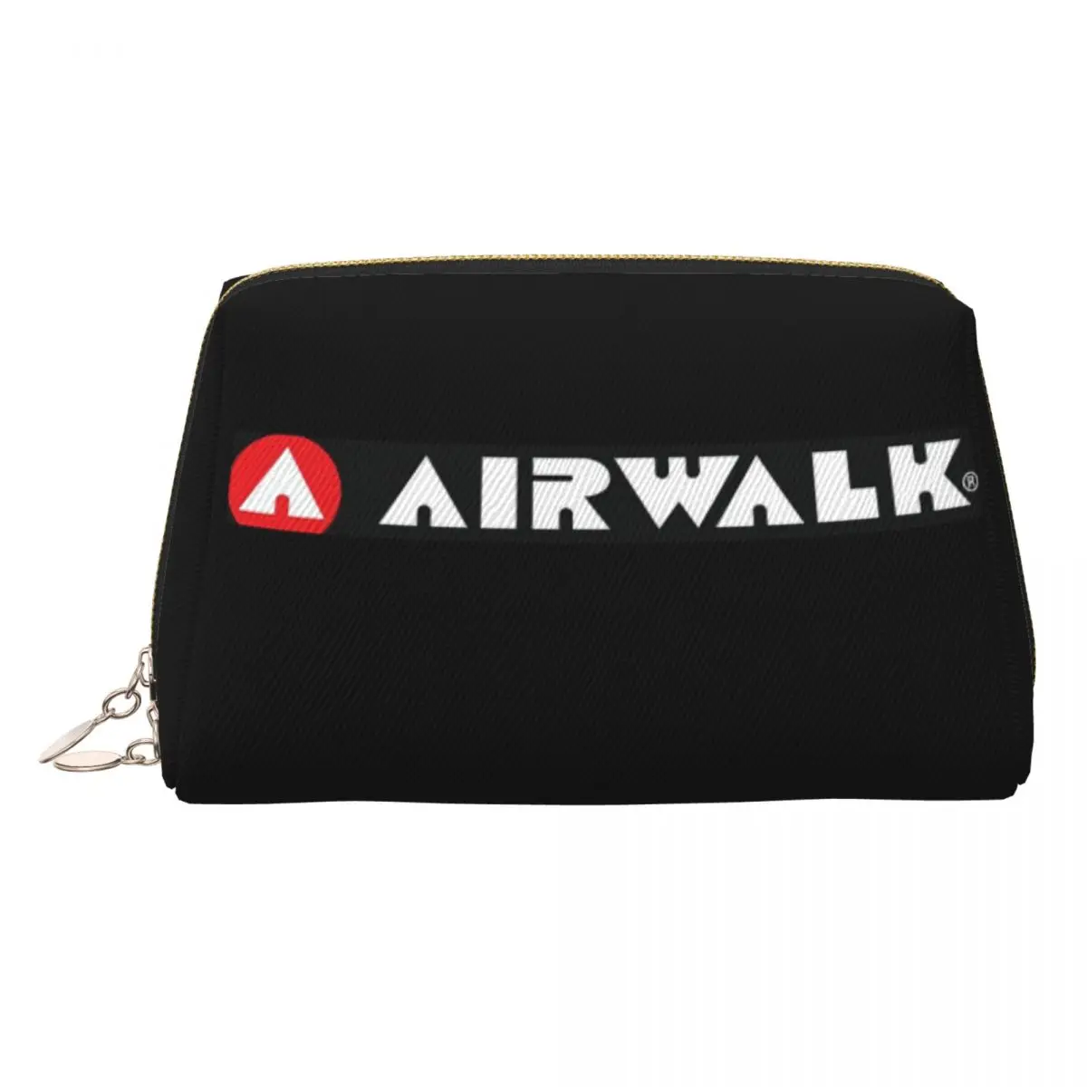 حقيبة مستحضرات التجميل النسائية بشعار Airwalk، حقيبة تنظيم المكياج للسفر، حقيبة تخزين أدوات الزينة Dopp Kit