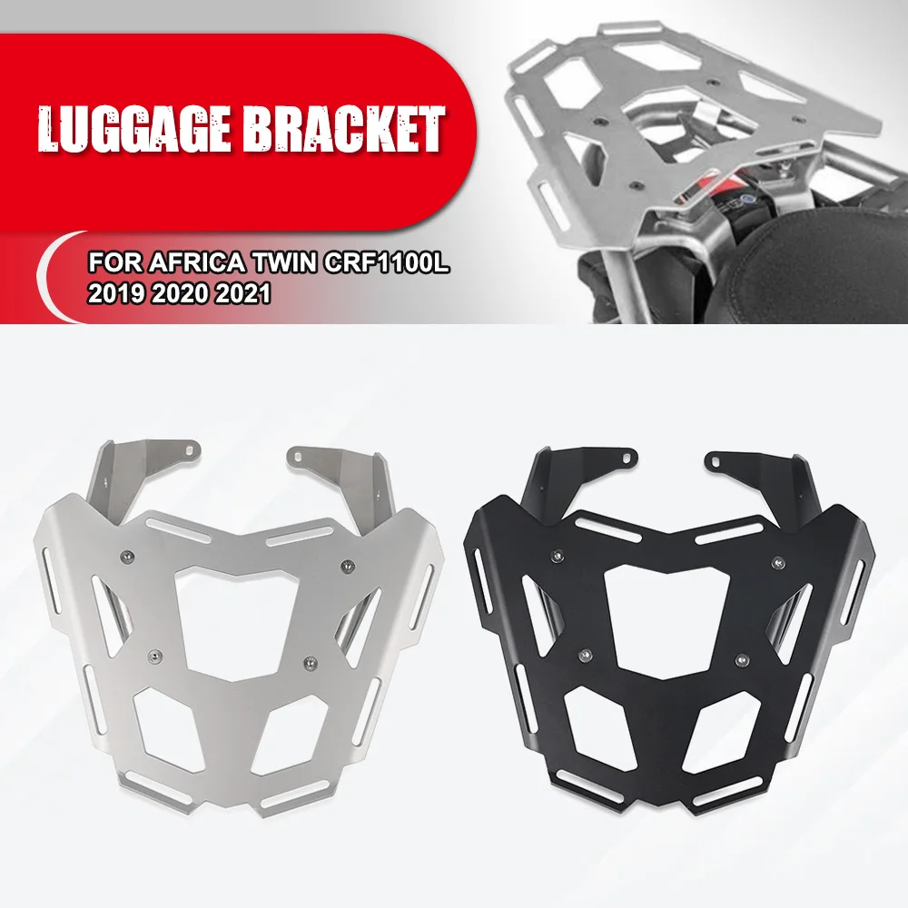 

FOR Honda Africa Twin CRF1100L 2019 2020 2021 Rear Luggage Bracket Seat Rack Carrier Plate Shelf Cargo Tail Bracket Motorcycle