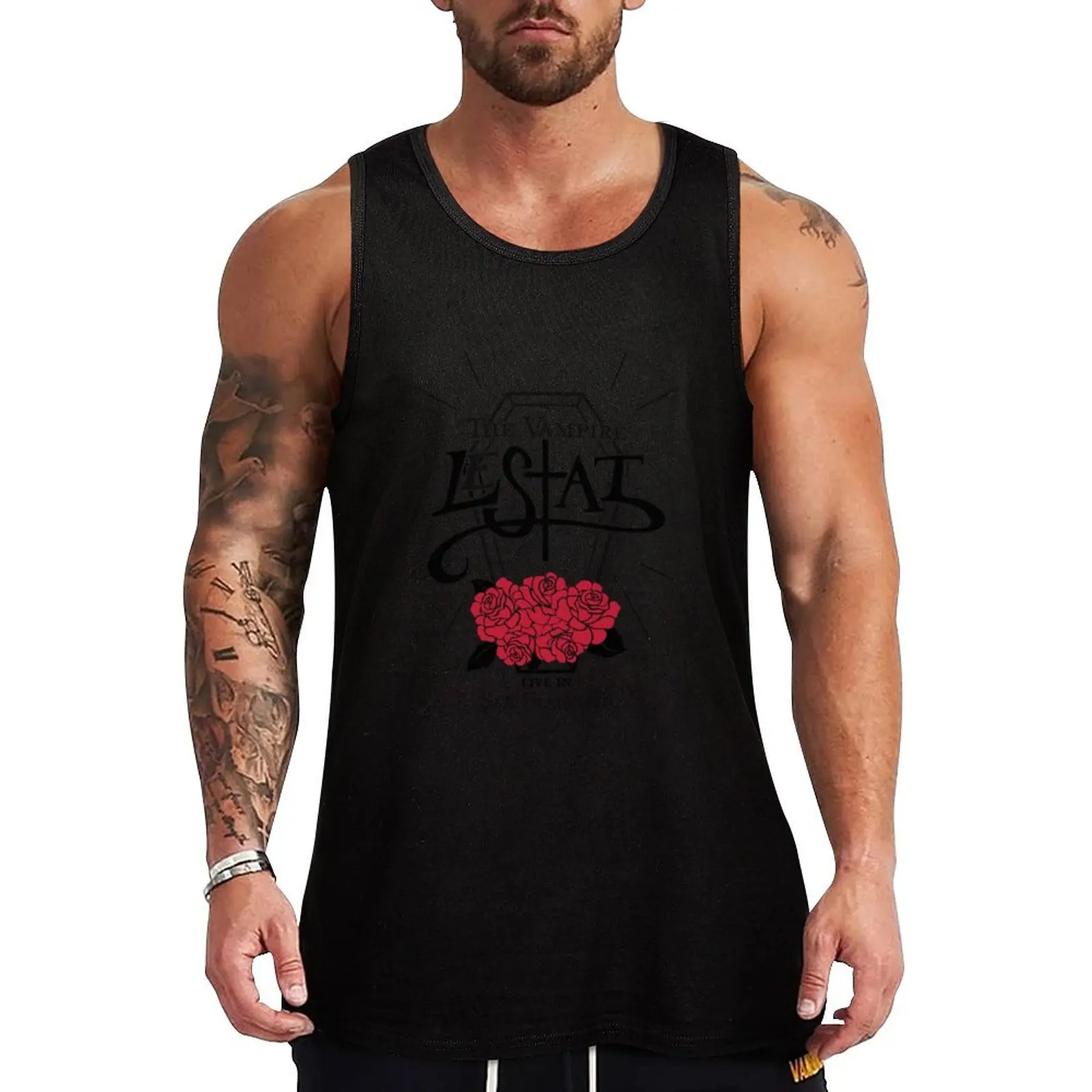 

Lestat Live in San Francisco Tank Top bodybuilding men Gym man sports t-shirts for men summer clothes for men