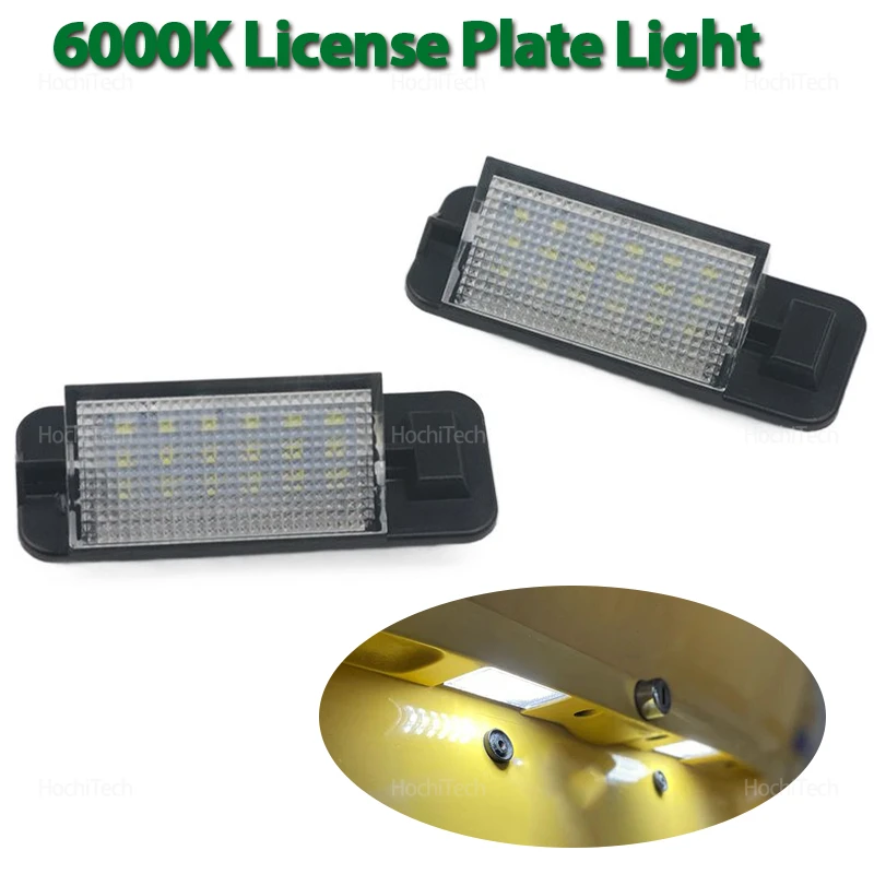 

License Plate Light 12V 6000K Lamp ABS LED Number Signal Light For BMW E36 3 Series 318i 325i 328i 1992 1993 1994 1995-1998