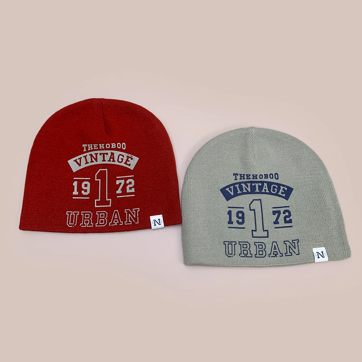 American Retro Offset Printed Letter Knitted Hats Outdoor New Men Women Warm Personal Versatile Climb Fashion Skiing Ins Beanies
