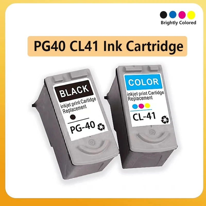 PG40 CL41 Compatible Ink Cartridge for Canon PG-40 CL-41 Pixma MP160 MP140 MP210 MP220 MX300 MX310 IP1800 IP2500 IP1600 Printer