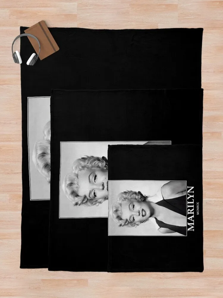 Marilyn Monroe - BW - D14 Throw Blanket Blanket For Sofa Beautiful Blankets Decorative Bed Blankets Baby Blanket