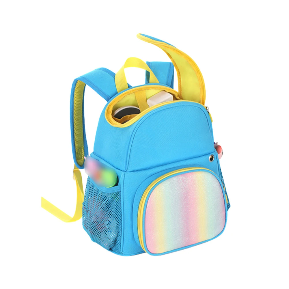 Carrying Case for Toniebox2 Audio Player with Interior Mesh Pockets and Exterior Zippered Storage for Small Accessories