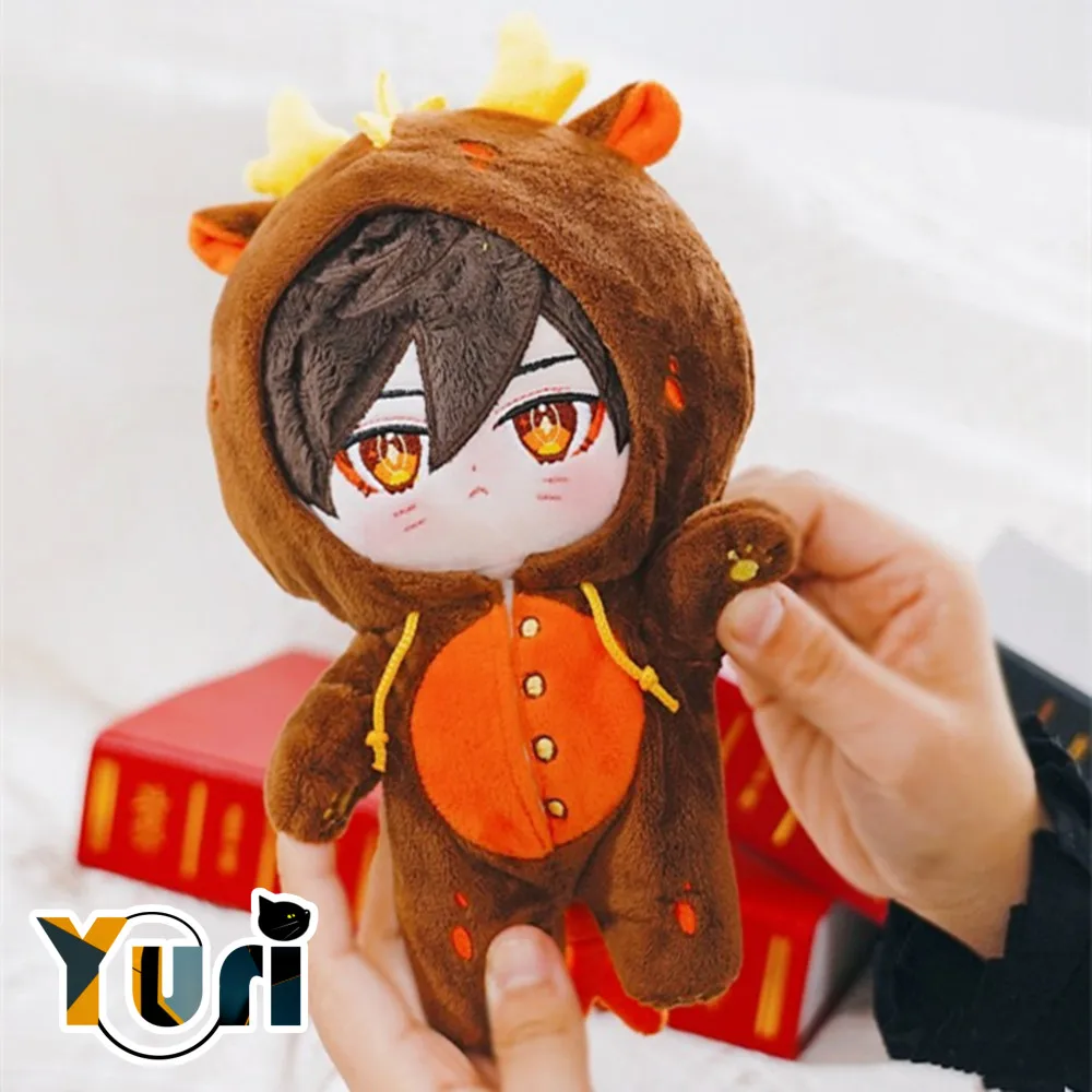 Genshin Impact Zhong Li Zhongli Tartaglia Costume Doll Pajamas Clothes Clothing For Star Kpop 20cm Doll Anime Cosplay Cute Sa OM