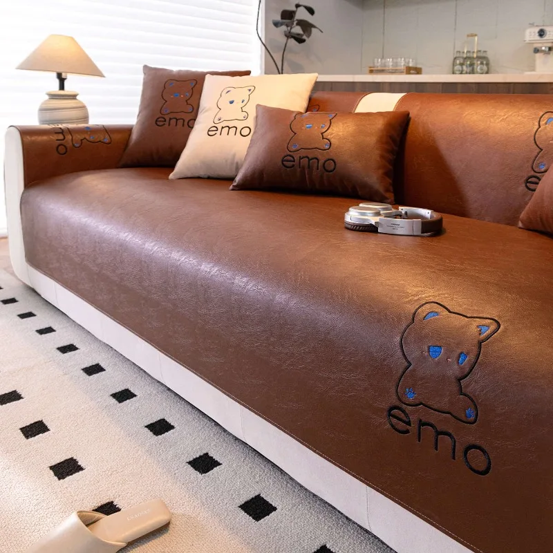 Technology Cloth Sofa Towel Mat Anti-scratch Non-Slip Kids Cat Dog Pet Pad for Living Room Soft Smooth Couch Covers