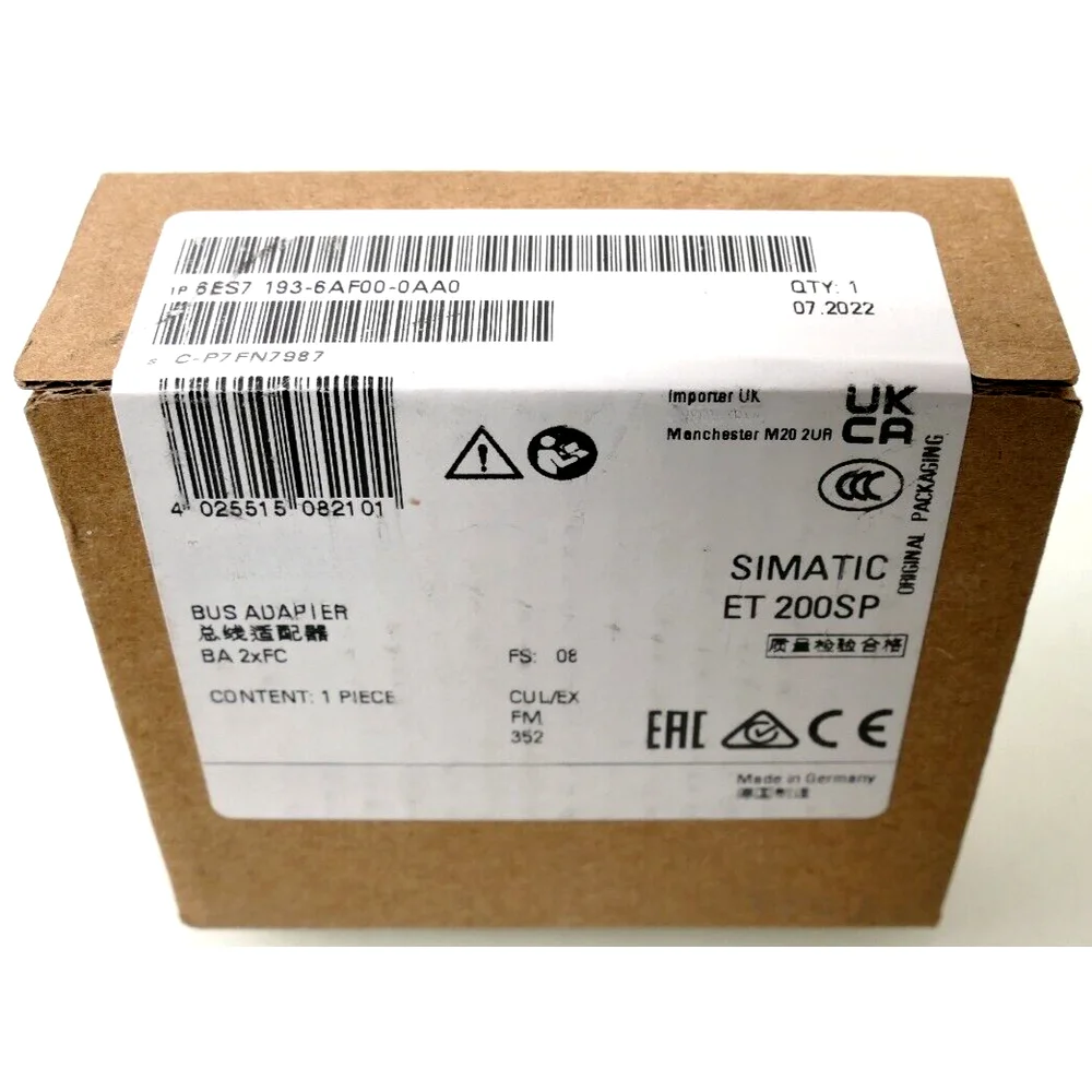 

SIMATIC ET 200SP 6ES7 193-6AF00-0AA0 6ES7193-6AF00-0AA0 PLC Module