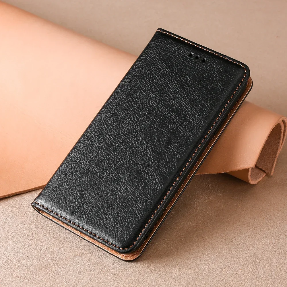 Poco X3 Leather Cas… - image