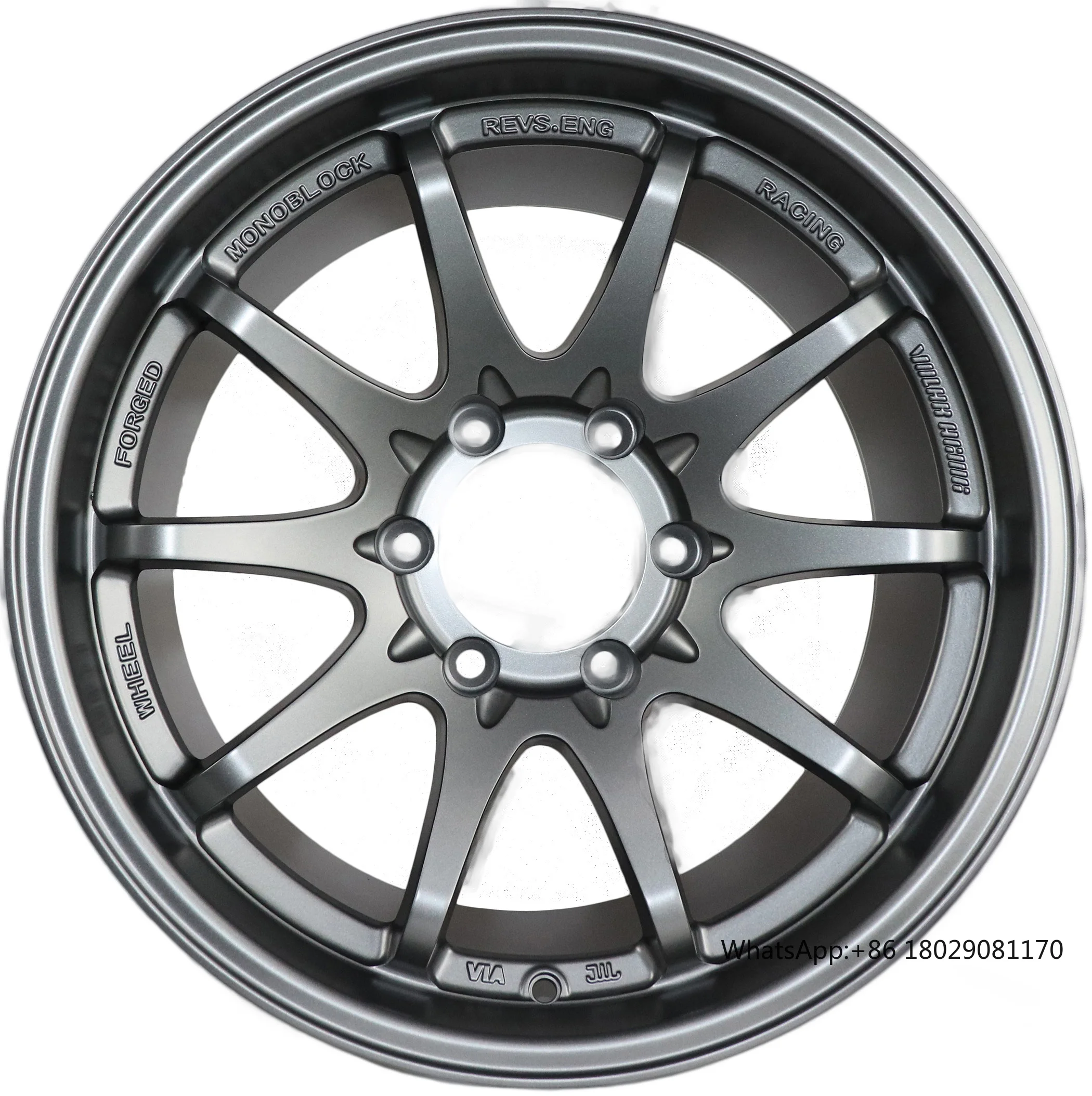 Weiya JT030 grey staggered 18X9.5 18X10.5 5X114.3 6X139.7 grey  cast wheels for sport cars