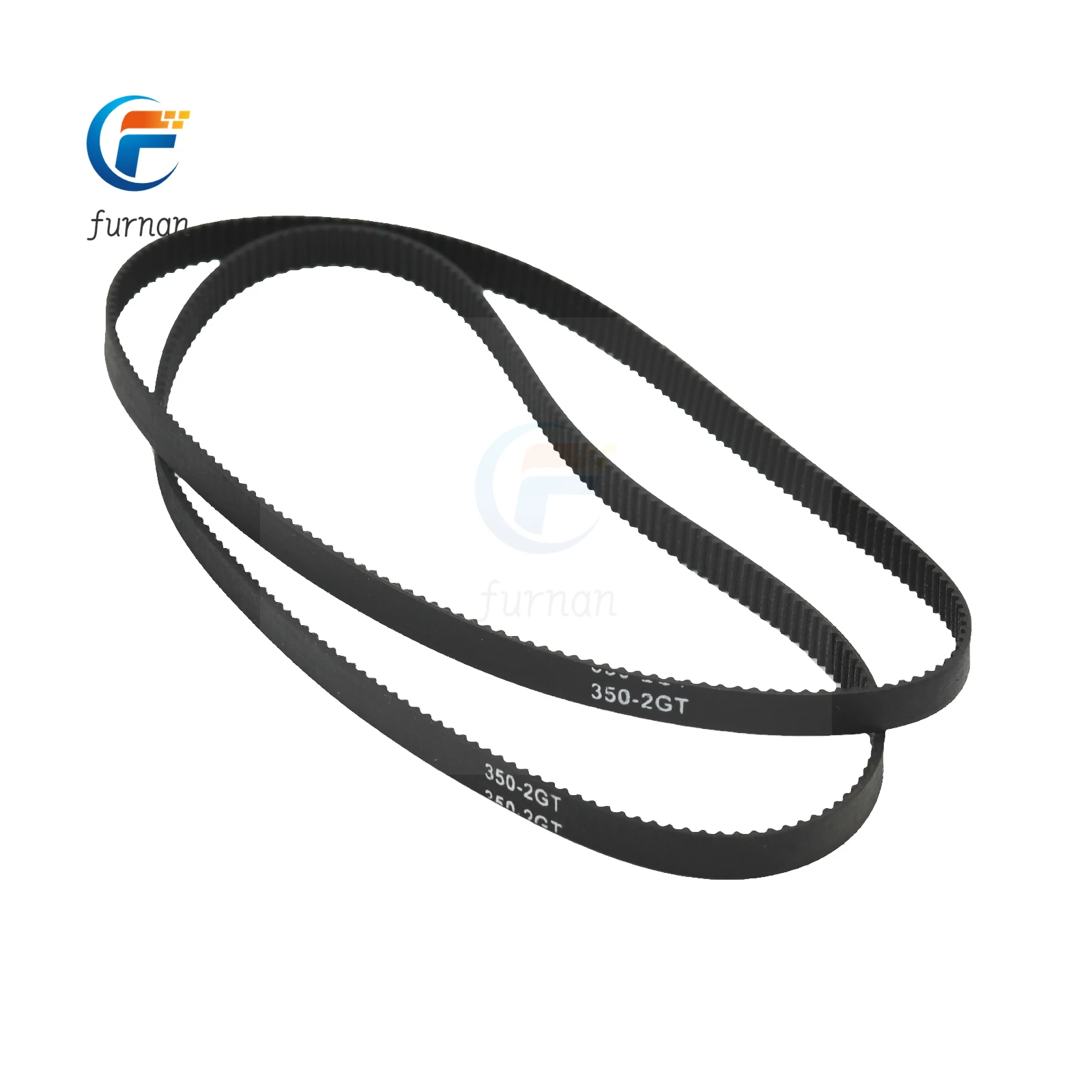 3D Printer 2GT 6mm Closed Loop Rubber Timing Belt Length 348 350 360 376 380 386 390 392 396 400 406mm  Transmission belt