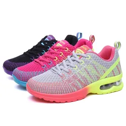 Shoes for Women Running Shoes for Tennis Sports Fashion Sneakers Lace Up Lightweight Breathable Leisure Walking  Woman Sneakers