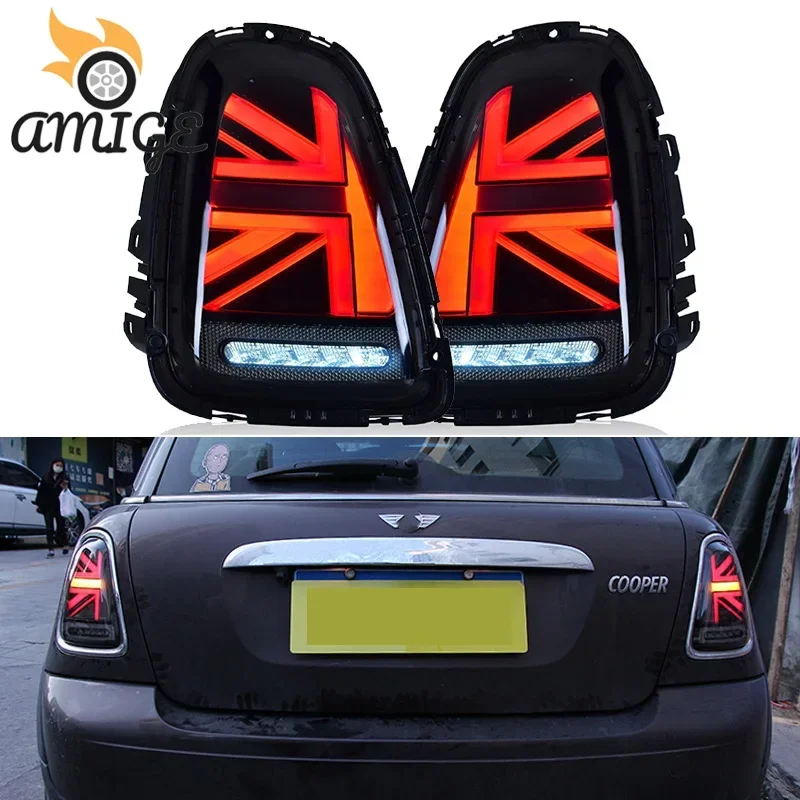 

Car LED Taillights For BMW Mini Cooper R55 R56 R57 2007-2013 Reflector Bumper Back Lamps Brake Light Rear Lights