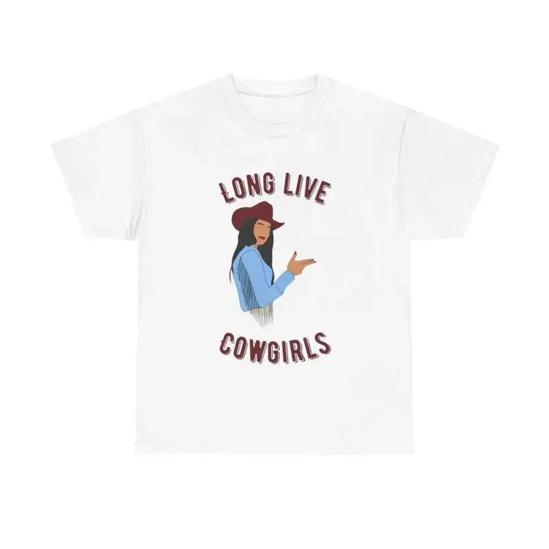 Cowgirls T Shirt Girly Cute Country Vintage Retro Texas Nashville Womens Tee