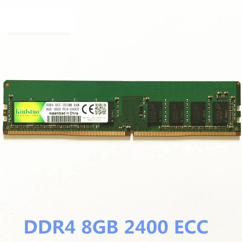 

Kinlstuo DDR4 RAMs ECC Memory 8GB 2400MHz DDR4 8GB 1Rx8 PC4-2400T-ED1-11 DDR4 ECC Server deskop memory