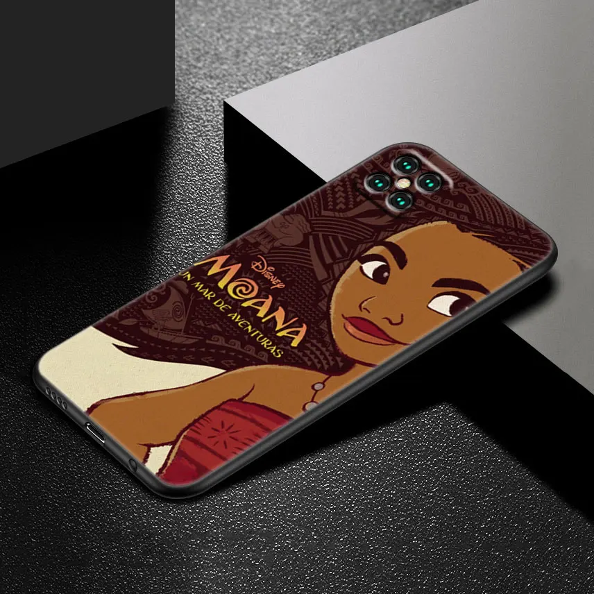 Disney Moana Case For Honor X6 4G X7 4G X8 X9 4G 5G Huawei Y9 Y7 Y5 Y6 Y7 Y8 A S P Prime 2018 2019 2020 Black Soft Cover