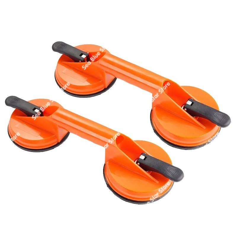 Heavy Duty Tile Glass Suction Cup, Strong Suction Extractor, Floor Tile Handling Installation Tool Plastic Vacuum Suction Cup