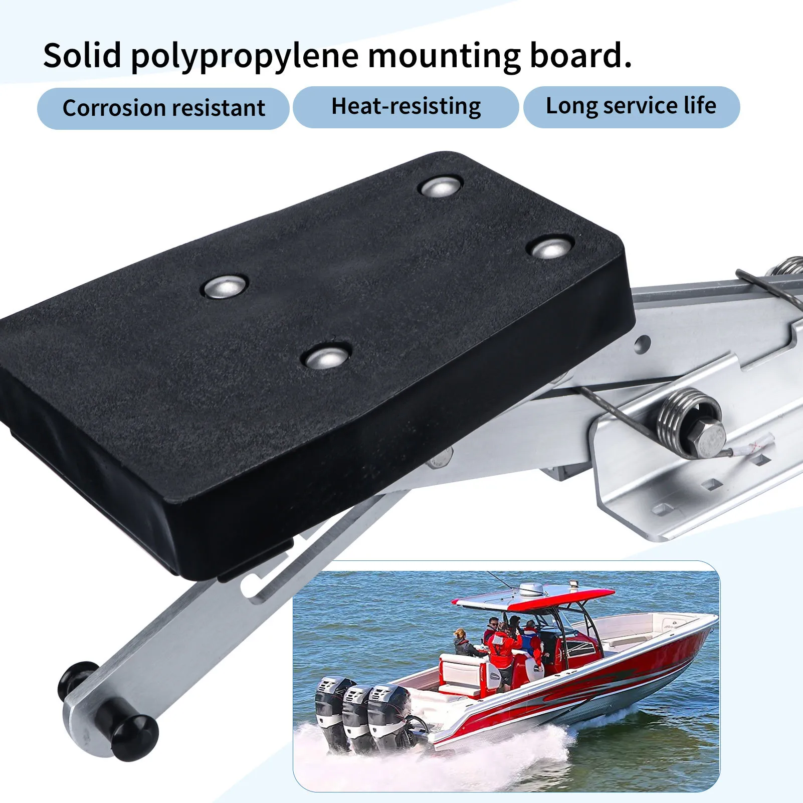Yacht hardware accessories, marine motor frame, aluminum motor frame, outboard motor bracket