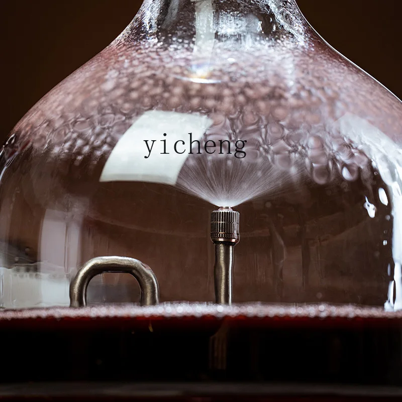 Inteligentny elektryczny rozpylacz do wina TQH, domowy zestaw premium z kryształowego szkła, szybki rozpylacz