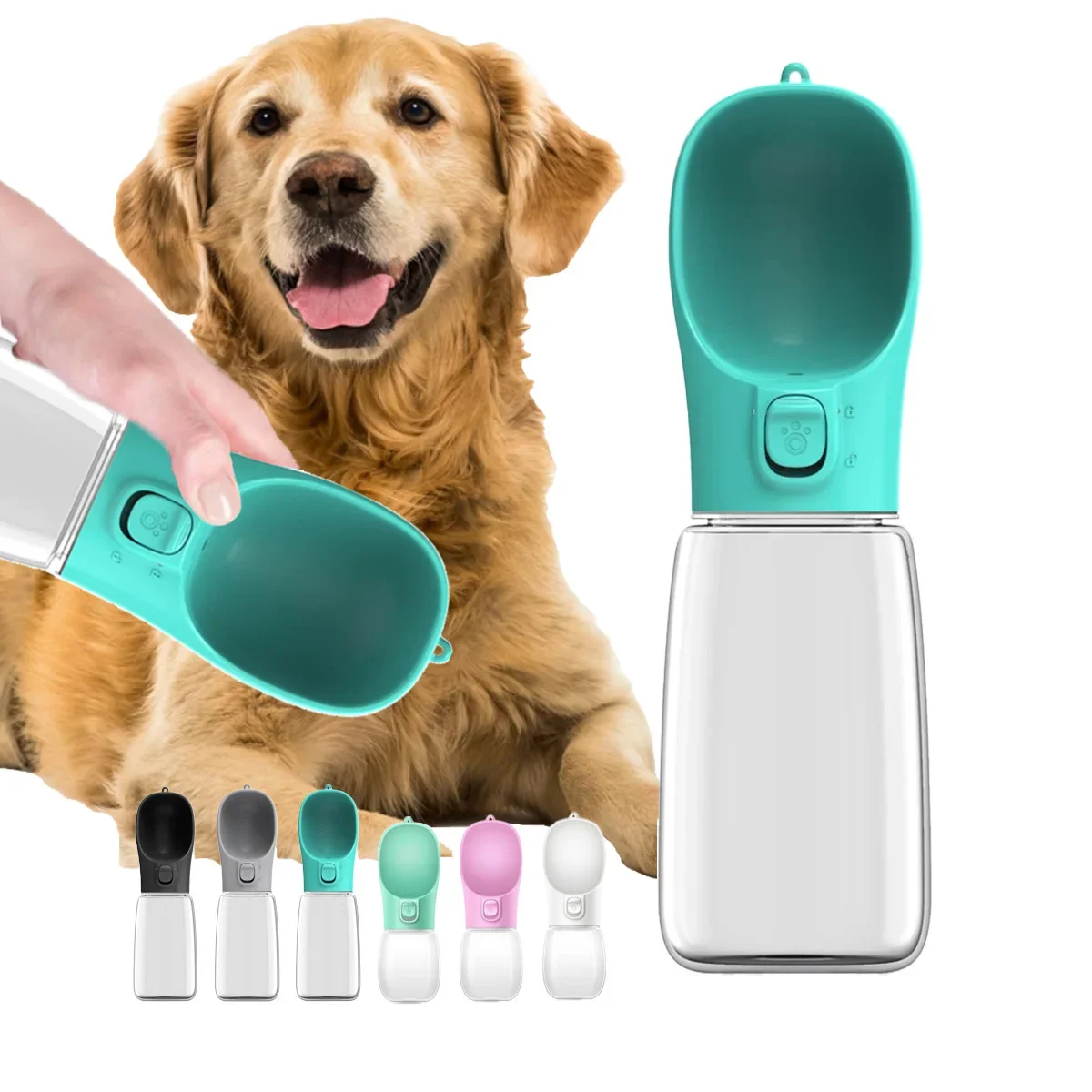 

Outdoor Walking Puppy Pet Travel Dog Water Bottle Cat Drinking Bowl Pet Supplies Portable Dog Bottles for Small Large Dogs