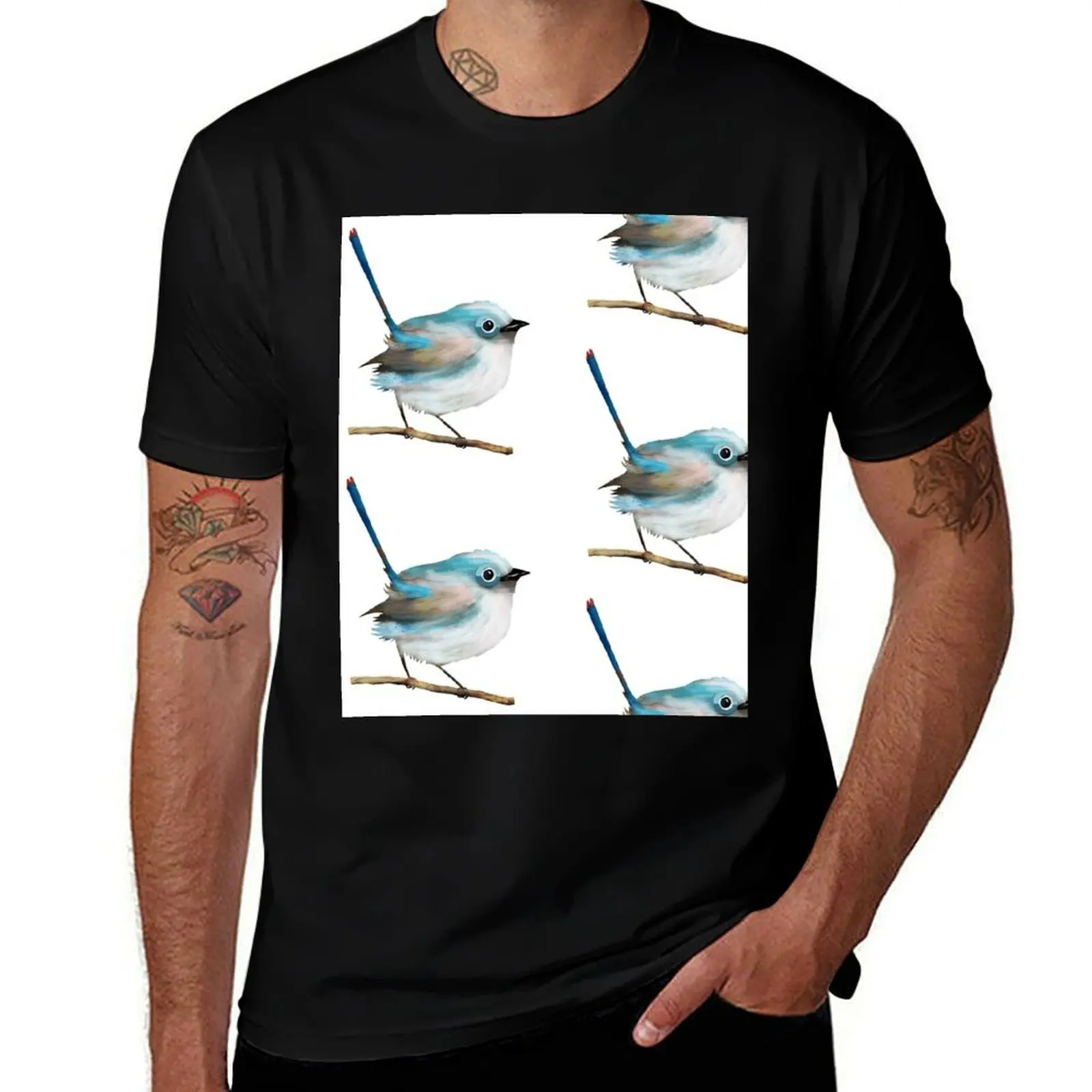 Little Fairywren T-Shirt vintage t shirts tees gifts for boyfriend men workout shirt