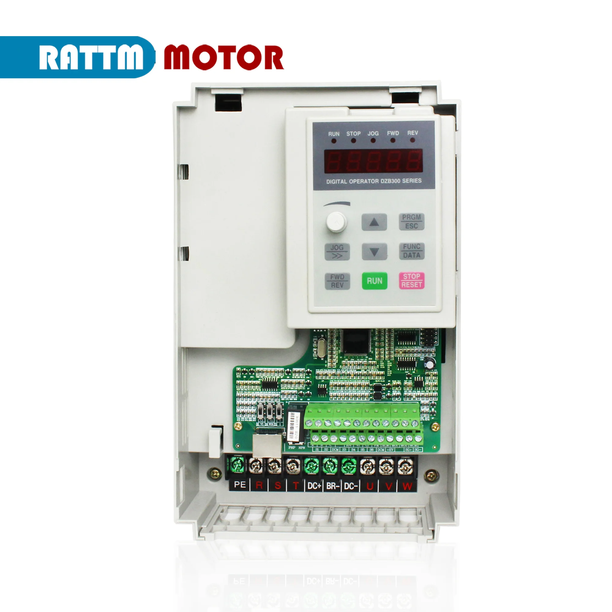BD612 5,5 кВт 220 В FL инвертор VFD частотный привод с тормозом для управления скоростью шпинделя 1000 Гц 3-фазный выход