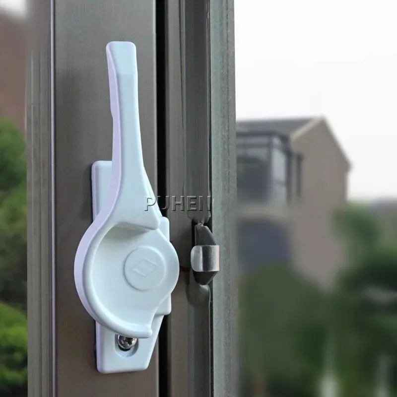 1pcs High-quality aluminum sliding window lock children's sliding doors and windows  lock hardware accessories