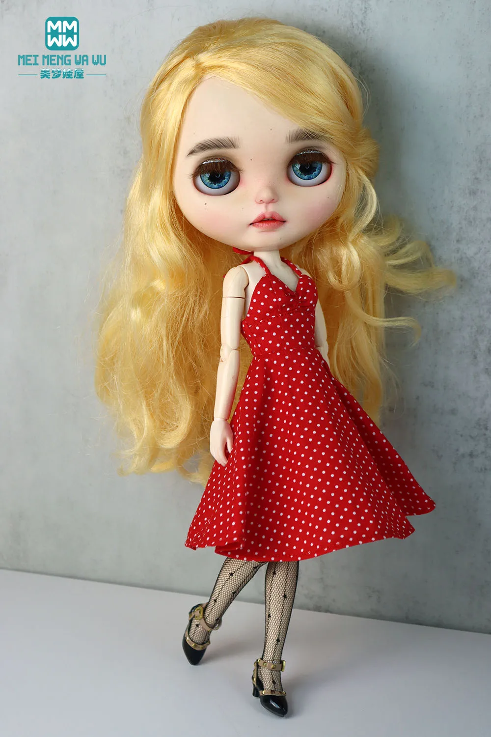NEW 28-30cm Blyth Azone OB22 OB24 Doll Clothes Fashion Suspender Skirt Halter Dress