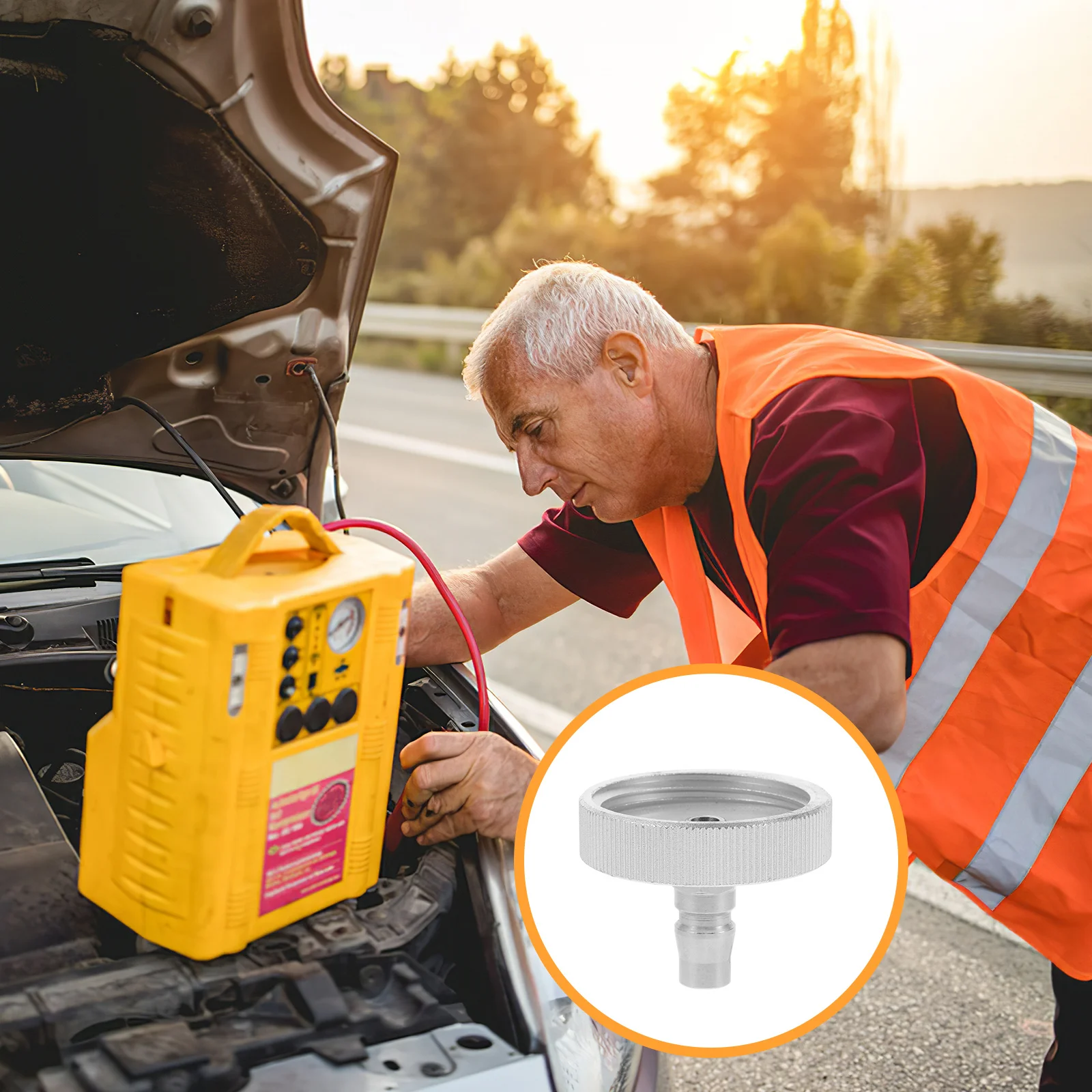 

Master Cylinder Adapter Brake Bleeder Replacement Tool Easy Use for Car Brake Fluid Change Vehicle Master Cylinder Bleeder