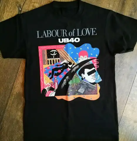UB40 Labour of Love Album Cotton Black All Size Unisex Shirt