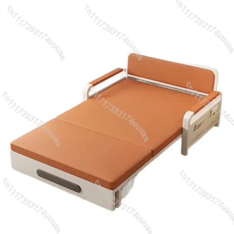 Folding Sofa Bed Dual Purpose Small Apartment Living Room Balcony Retractable Multifunctional Space Saving Couch for Home