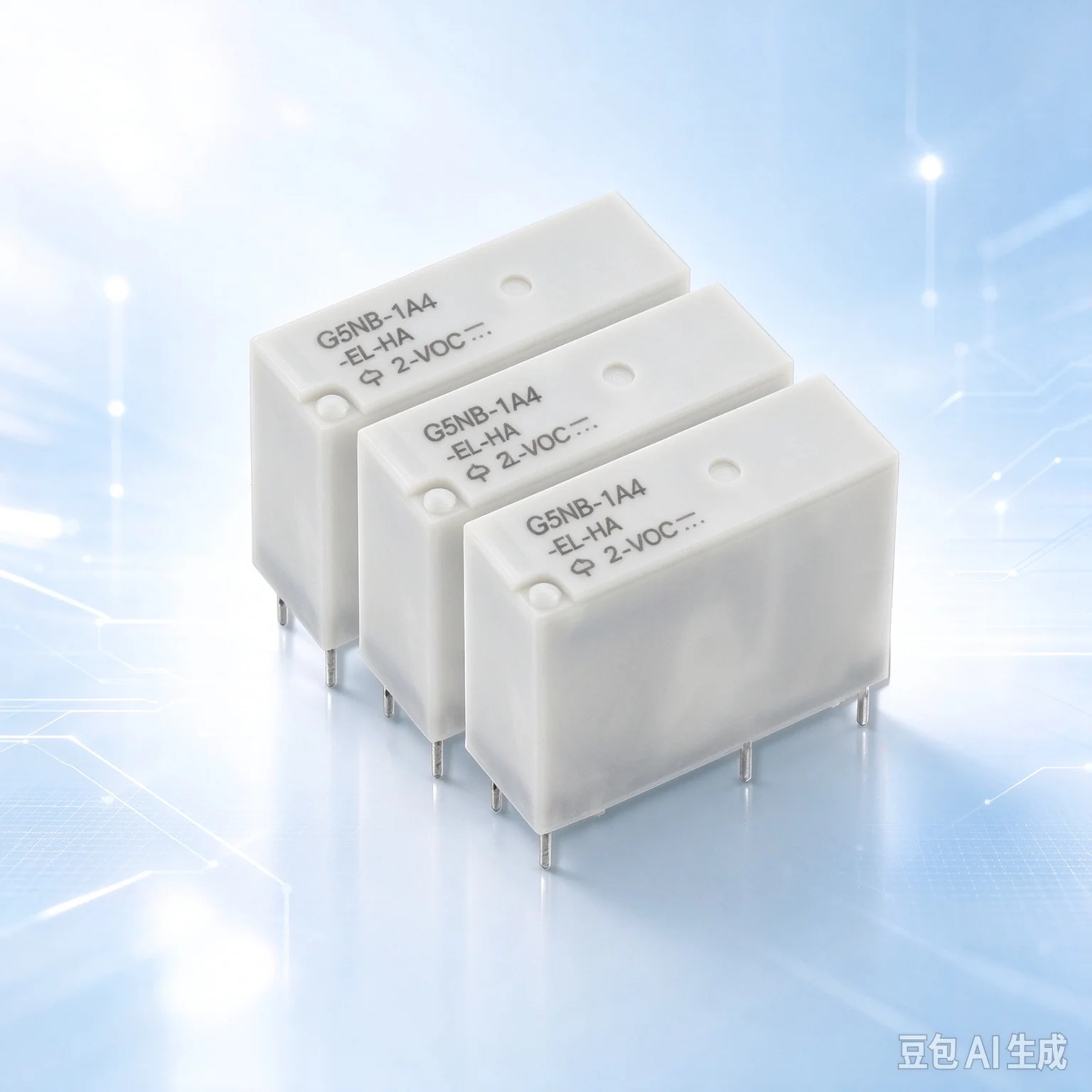20pcs  Compact G5NB-1A4-EL-HA 4Pin 10A Relay for DC Control