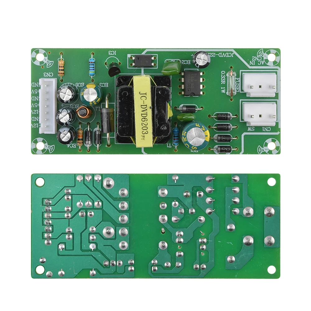 1 pz scheda di alimentazione EVD/DVD alimentatore Switching universale + modulo circuito 5V + 12V -12V