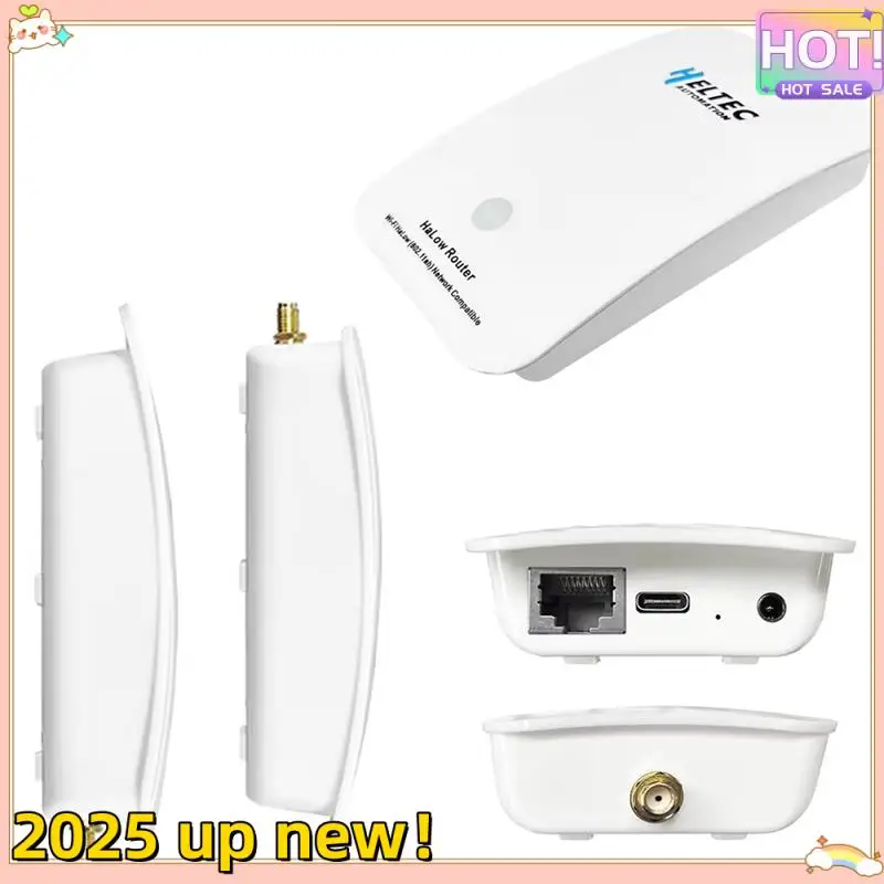 

Stylish-H ELTEC AUTOMATION Wi-Fi Halow HT-H7608 IEEE 802.11Ah Dual-Band Gateway Wi-Fi Extender 3Km Long Distance Gateway US Plug