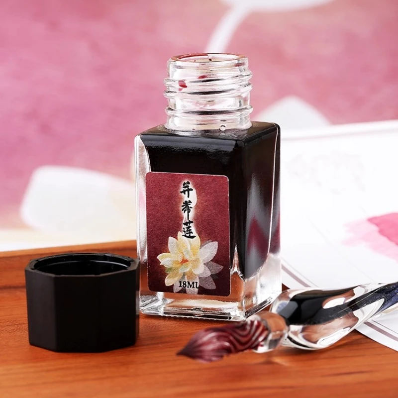 MAJOHN 18ml Colorful Shiyun Fountain Pen Ink Non-Carbon Non-Clogging for Writing Painting Fashion Series Art Ink