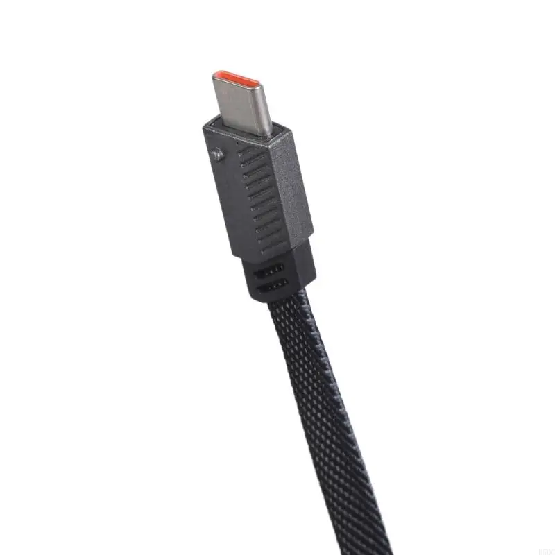 Fast-speed Data Transfer Wire Line 65W Charging Cord Type C + USB to Type C 2-in-1 Cable Designing for Tablet Phones D5QC