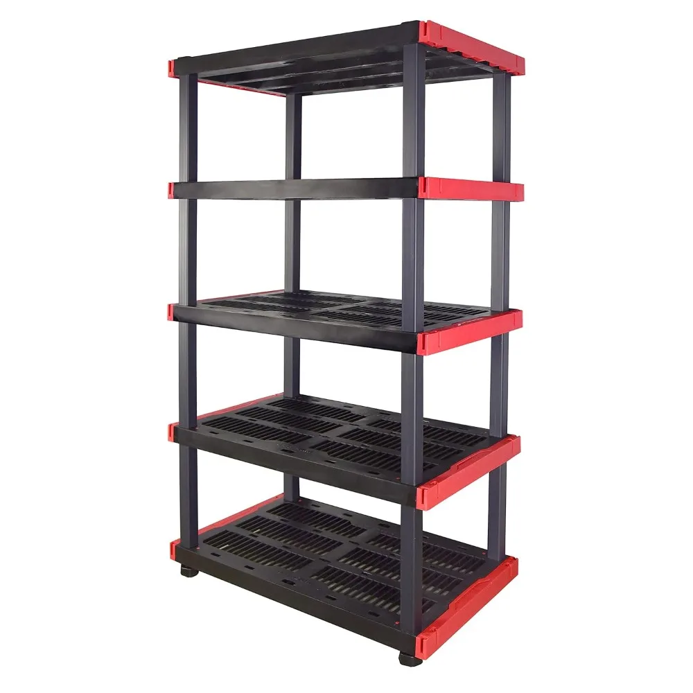 

5-Tier Highly Durable Storage Rack, 5 Shelves That Support up to 200lbs/shelf, Organization and Storage, Customized