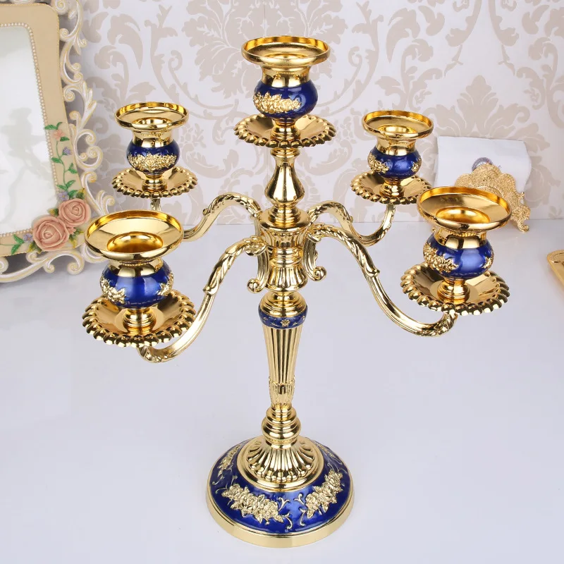 

Europe Bronze Candelabra Metal3/ 5-arms Candle Holders