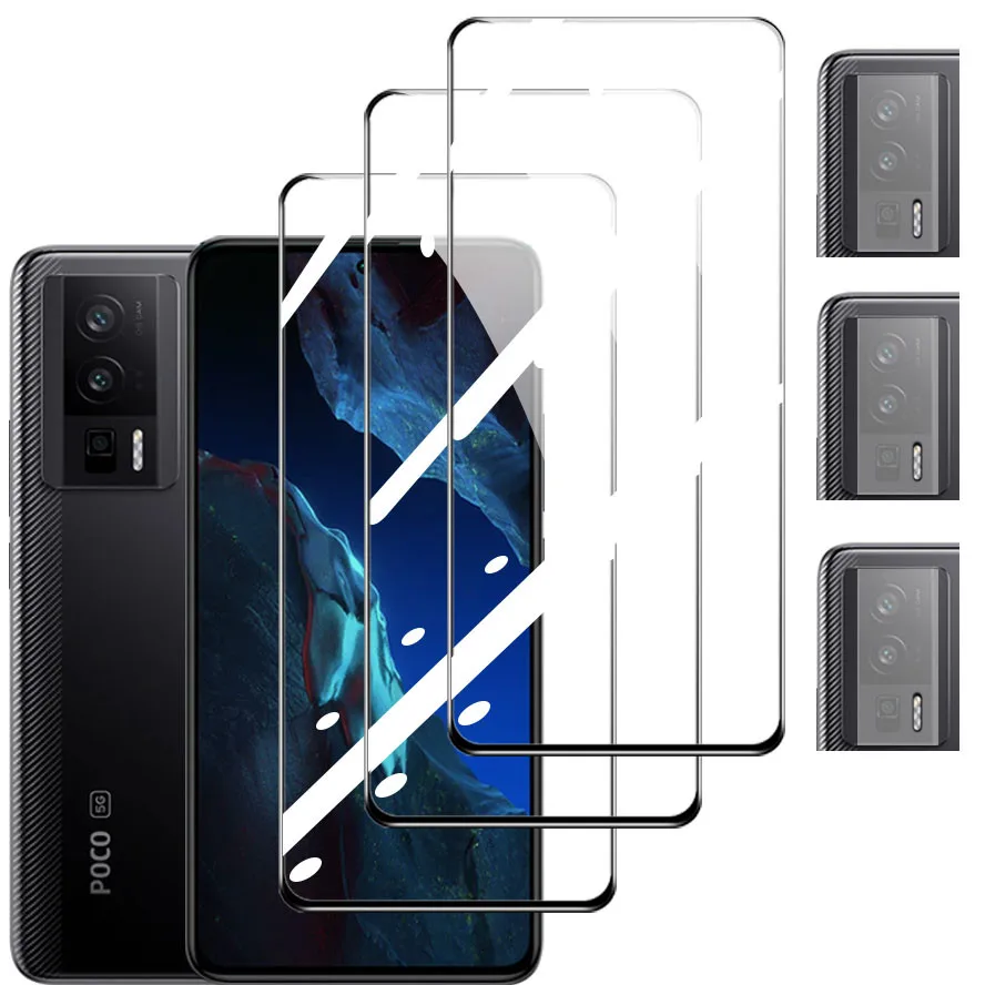 

Protector Pantalla Poco F5 Glass Poco x5 pro Screen Protector For Xiaomi F5 Pro Camera Little M4 Tempered Glass Poco x 5 5g