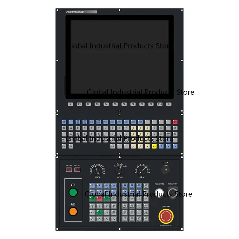 Customized 15.4 Inch HMI Controller for 5 Axis 5 Linkage Multi-Channel Milling Machine Open System Function