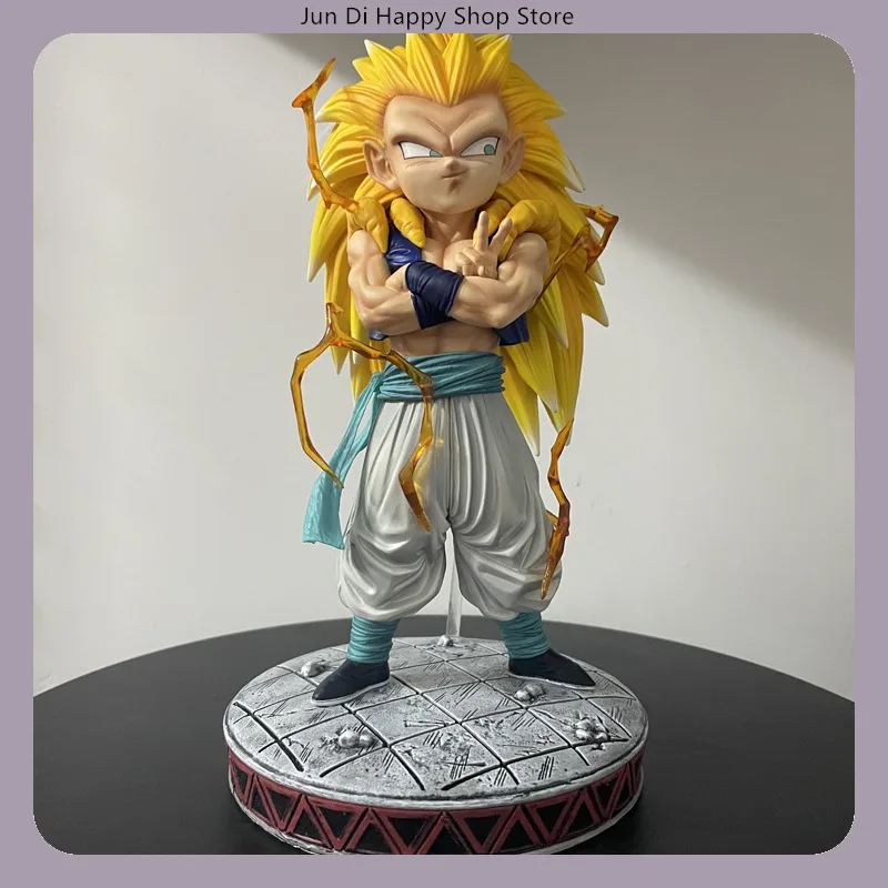 

​Dragon Ball Super Saiyan Gotenks & Super Saiyan 3 Gotenks 25cm Standing Pose Anime Figure Statue Desktop Decoration Gift