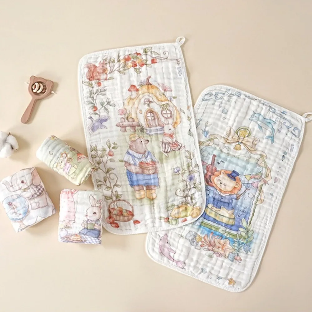Cartoon Fairy Tale Pattern Tow - Baby Products Skin Care 리뷰 및 가격