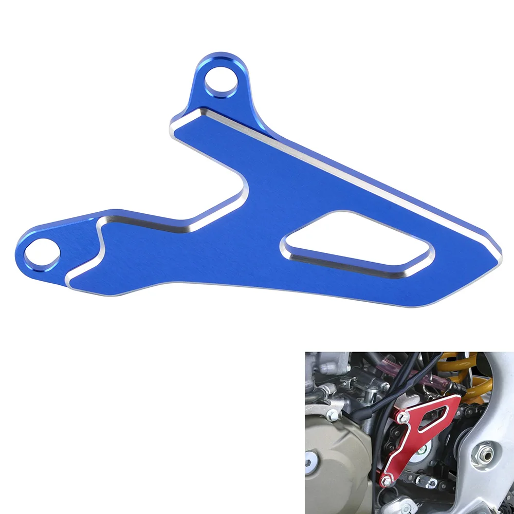 NICECNC Motorcyle Front Sprocket Cover Chain Protector Guard Aluminum For Yamaha YZ250 2020 YZ250F YZ250X WR250F YZ 250 WR 250F
