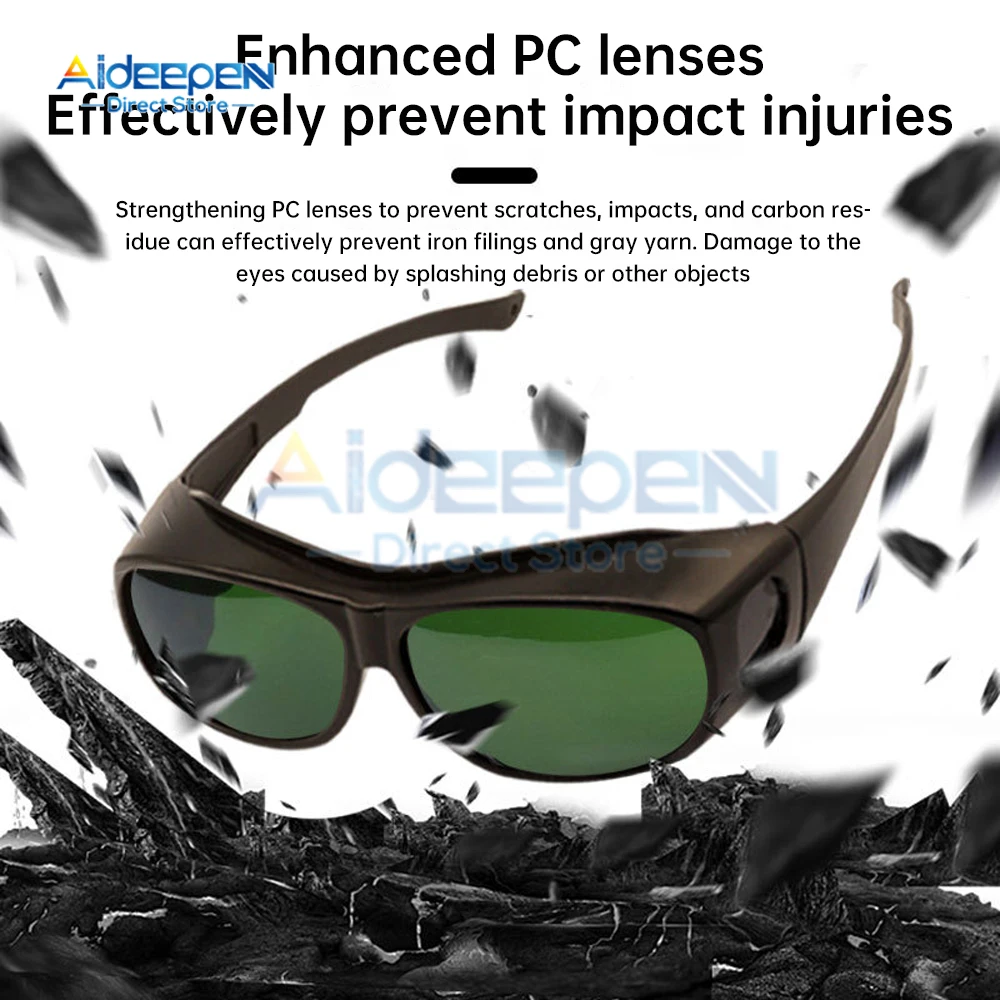 Welder's Anti Laser Glasses Anti Strong Light UV Arc Welding Argon Arc Welding Labor Protection Glasses Welding Glasses