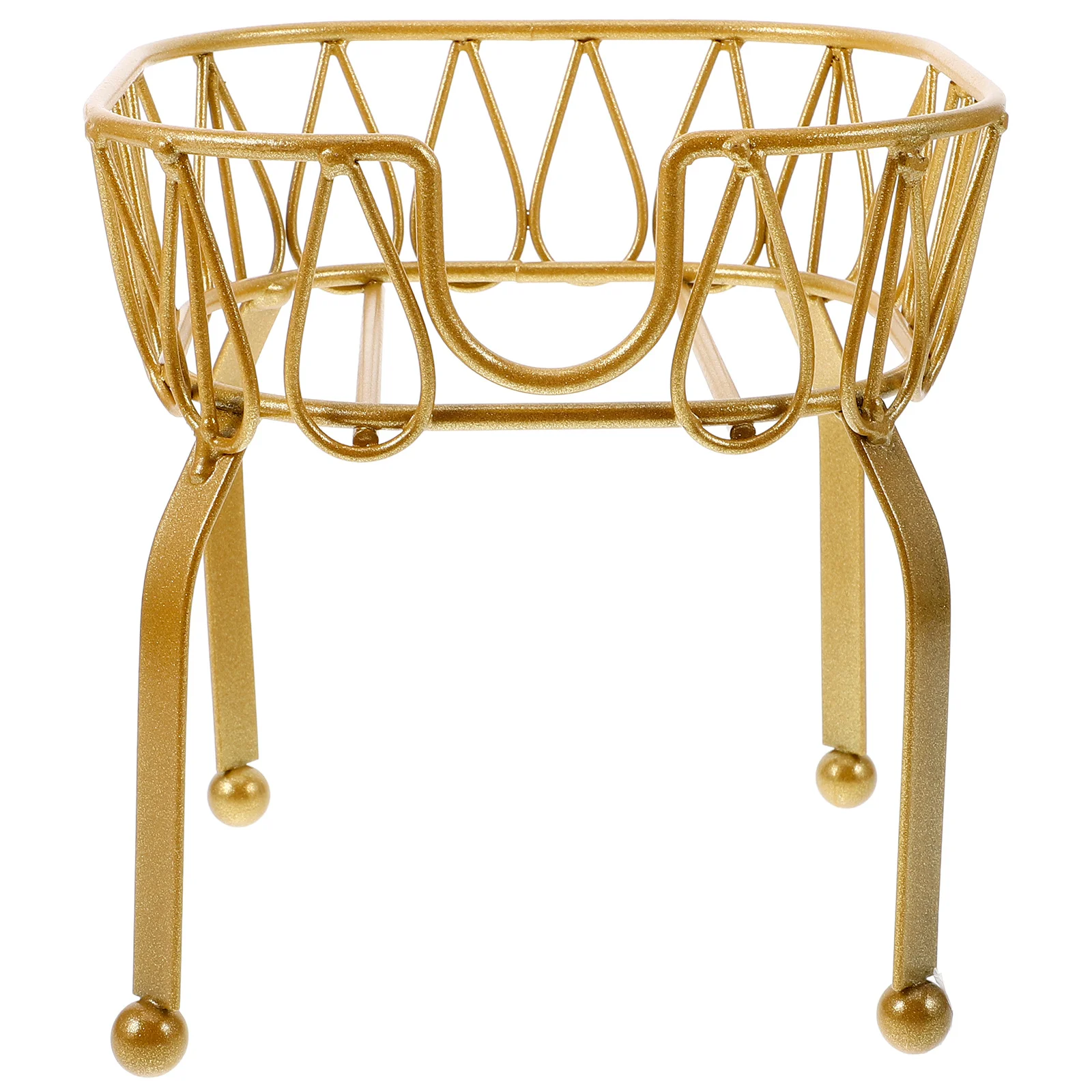 حامل موزع المشروبات الحديدي حامل دلو معدني للمشروبات المائية وحامل عرض المنزل والحفلات