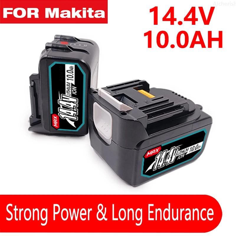 BL1460 14.4V 10000 mAh Lithium Ion Battery BL 1430 BL 1440 Lxt 200 BDF 340 TD 131d Electric Tool Battery With LED Charger