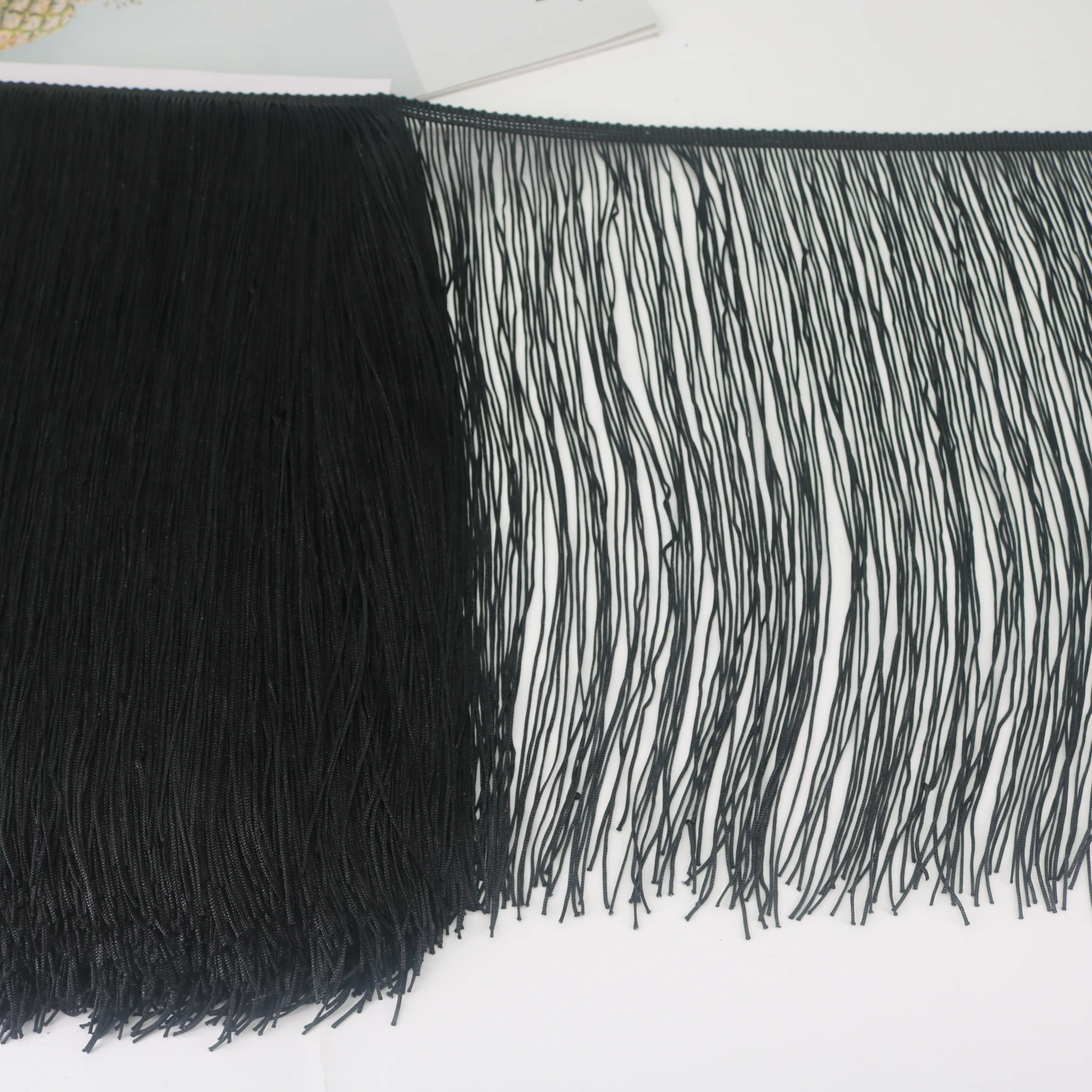 30cm Tassels and Fringe Trim Fringes Lace Women\'s Clothing Garniture Diy Couture Long Skirt Clothes Needlework Sewing Dance Silk